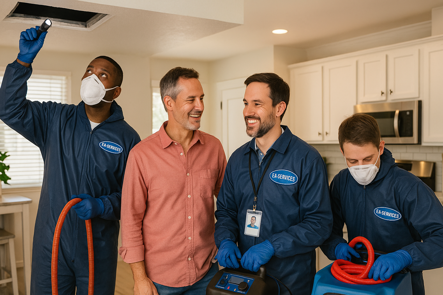 Professional cleaning team working in North Gateway Phoenix